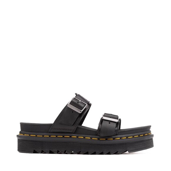 Dr. Martens Myles Slide Sandal - Black - Picture 1 of 3